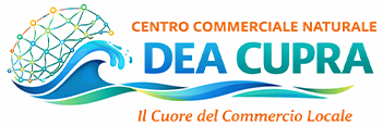 Logo Dea Cupra centro commerciale naturale